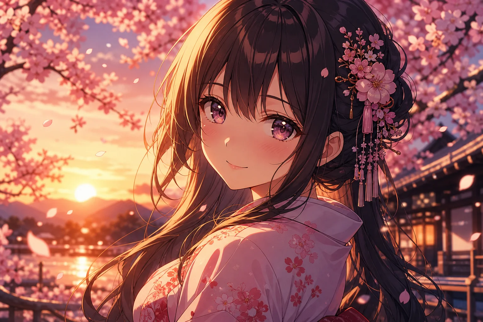 Anime portrait reference image
