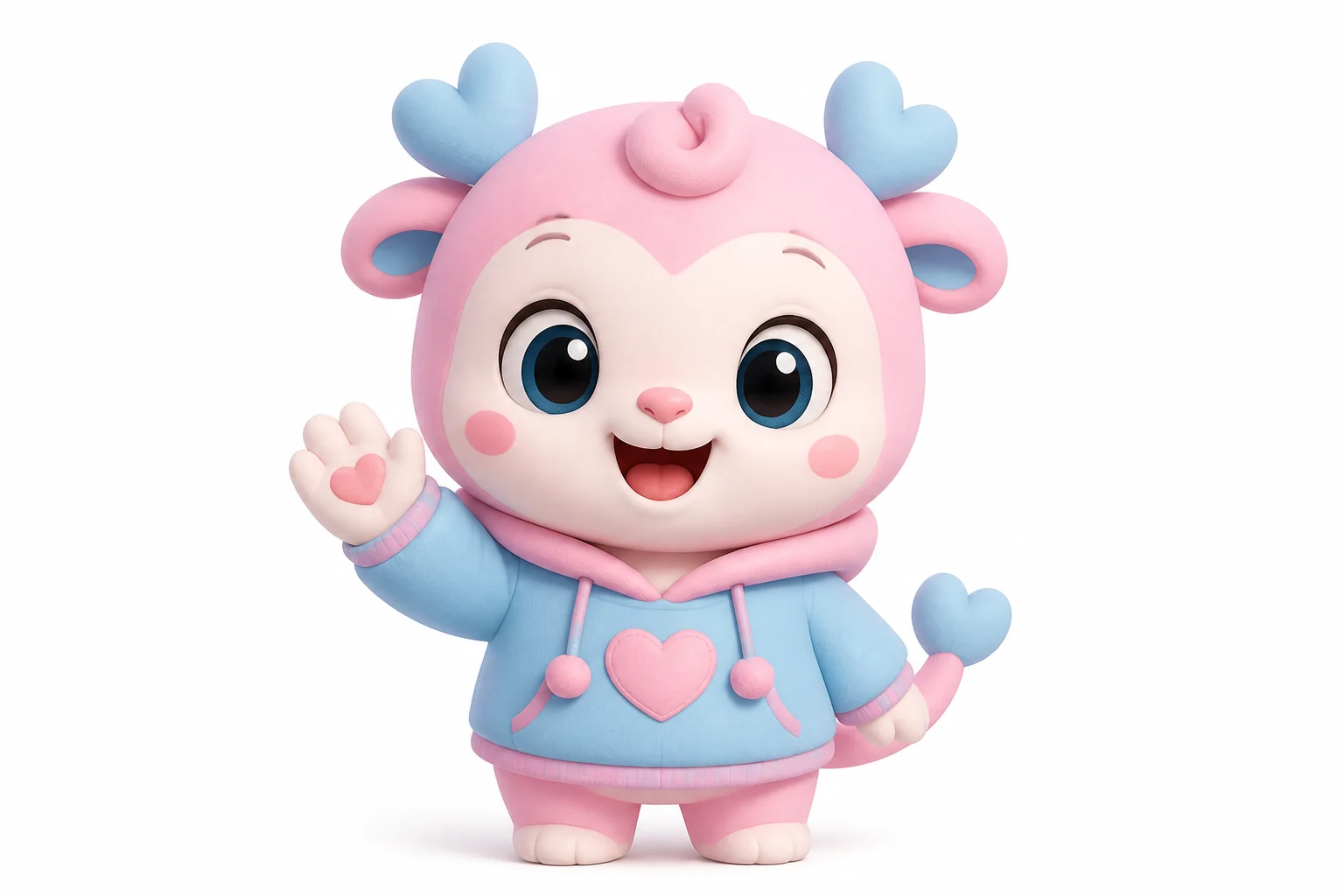 Cartoon mascot reference image